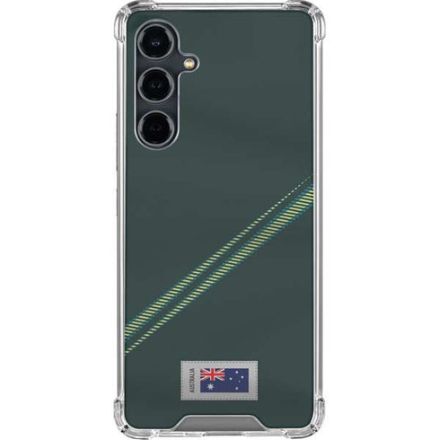 Australia Soccer Flag Galaxy S23 FE Clear Case